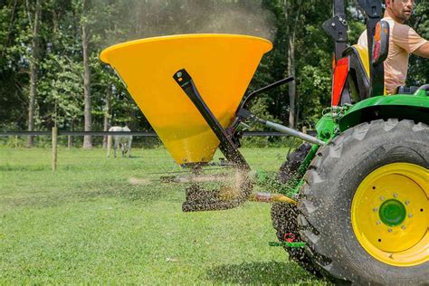 tractor mounted seed spreaders